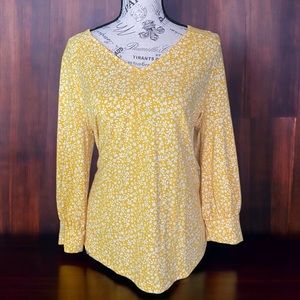 adrianna papell polka dot top